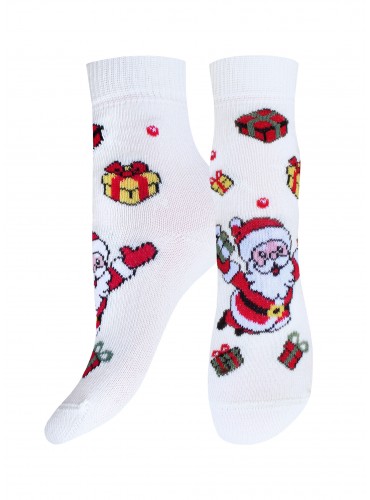 НОСКИ ДЕТСКИЕ 3079 РИС.8045 NEW YEAR (рисунок, НГ)