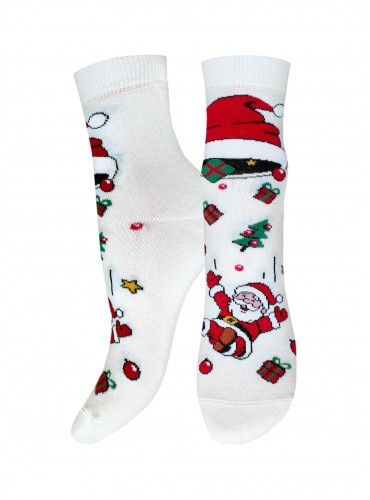 НОСКИ ДЕТСКИЕ 3079 РИС.8052 NEW YEAR (рисунок, НГ)