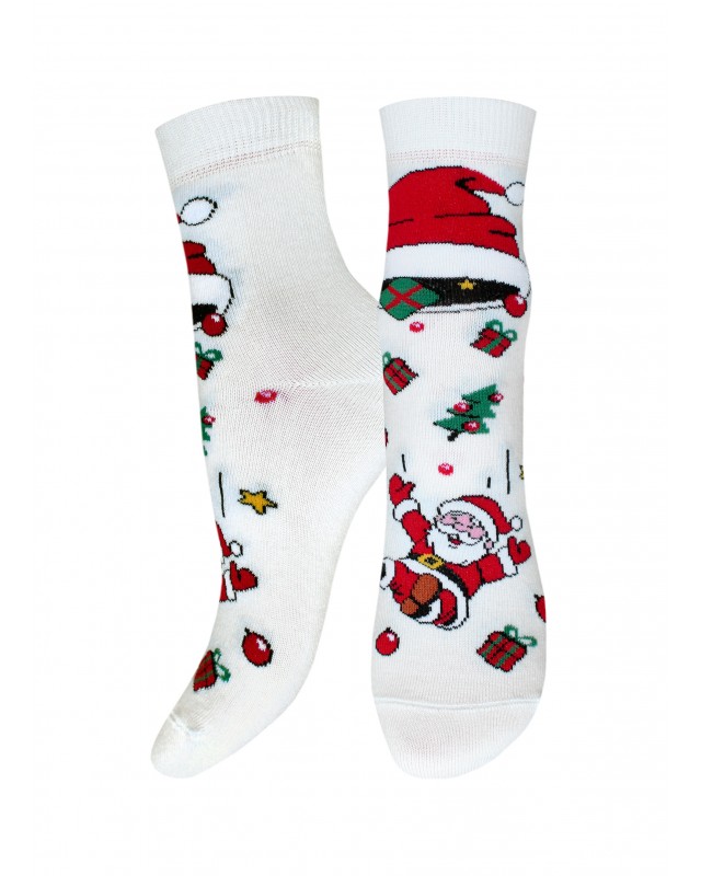 НОСКИ ДЕТСКИЕ 3079 РИС.8052 NEW YEAR (рисунок, НГ)