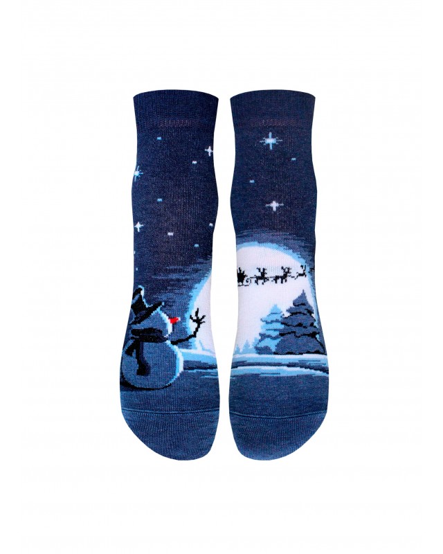 БРЕСТСКИЕ НОСКИ ДЕТСКИЕ 3079 KIDS НОВОГОДНИЕ (средней длины)