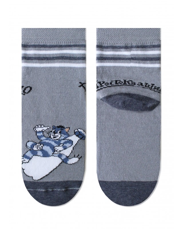 НОСКИ ДЕТСКИЕ 3052 БРЕСТСКИЕ ( средней длины), СВ.СЕРЫЙ