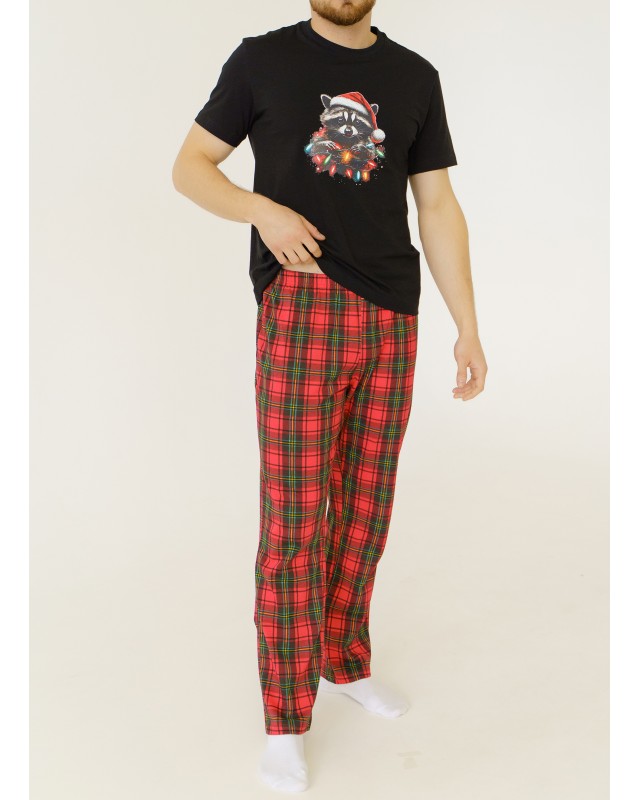 БРЮКИ МУЖСКИЕ (пижамные) 6430 рис.8001