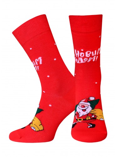 НОСКИ МУЖСКИЕ 2146 РИС. 561 NEW YEAR (средней длины)