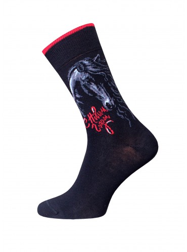 НОСКИ МУЖСКИЕ 2146 РИС. 568 NEW YEAR (средней длины)