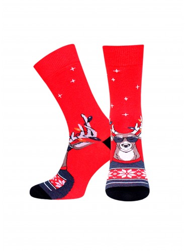 БРЕСТСКИЕ НОСКИ МУЖСКИЕ 2146 CLASSIC НОВОГОДНИЕ (средней длины)