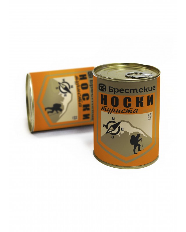 НОСКИ МУЖСКИЕ В БАНКЕ 2331В ACTIVE (носки туриста)