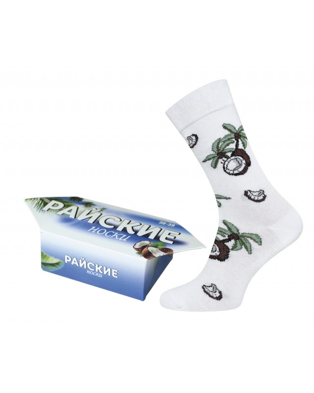 НОСКИ УНИСЕКС 4200К SWEETS РИС. 315 В УПАКОВКЕ-КОНФЕТЕ