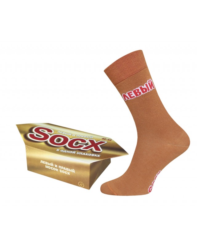 НОСКИ УНИСЕКС 4200К SWEETS РИС. 317 В УПАКОВКЕ-КОНФЕТЕ