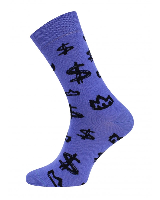 НОСКИ 4200 БРЕСТСКИЕ MONEY FUNNY (средней длины) ВАСИЛЕК