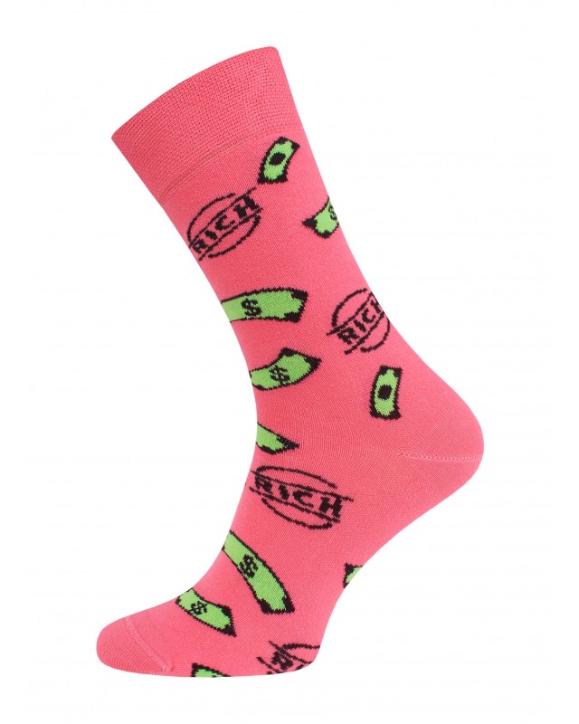 НОСКИ 4200 БРЕСТСКИЕ MONEY FUNNY (средней длины) ПЕРСИК