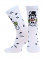 НОСКИ 4201 БРЕСТСКИЕ MONEY FUNNY (удлиненные) белые