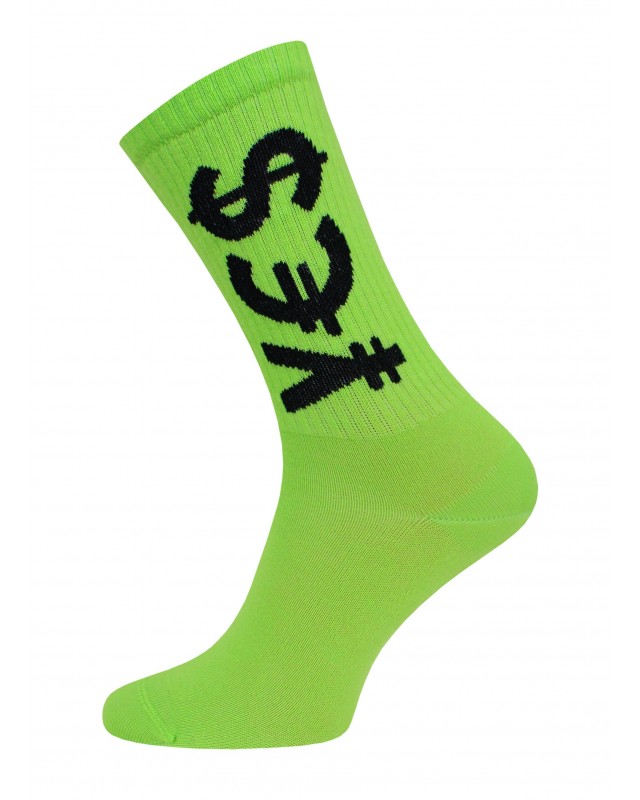 НОСКИ 4201 БРЕСТСКИЕ MONEY FUNNY (удлиненные) З.ЯБЛОКО