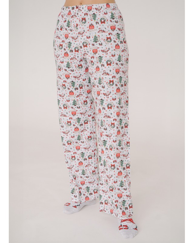 БРЮКИ ЖЕНСКИЕ TROUSERS  5306 рис.0019