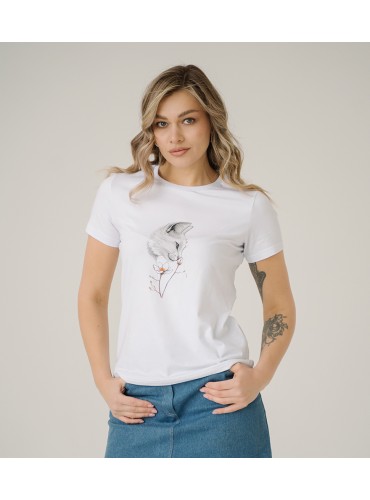 ФУТБОЛКА ЖЕНСКАЯ 5609 РИС. 0033