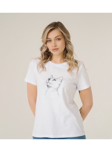 ФУТБОЛКА ЖЕНСКАЯ 5609 РИС. 0032