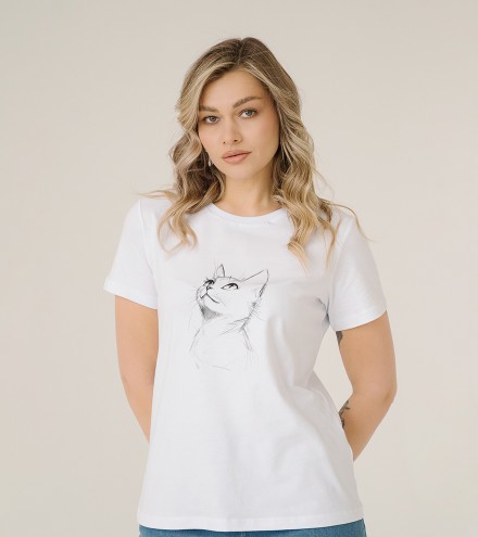 ФУТБОЛКА ЖЕНСКАЯ 5609 РИС. 0032