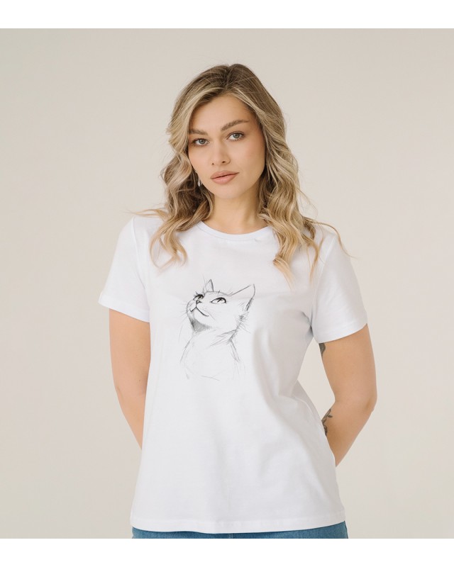 ФУТБОЛКА ЖЕНСКАЯ 5609 РИС. 0032