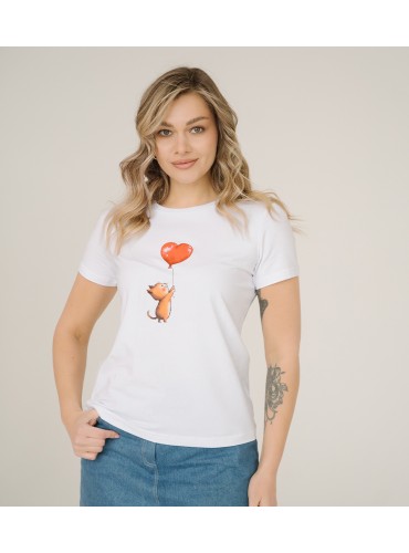 ФУТБОЛКА ЖЕНСКАЯ 5609 РИС. 0034