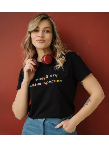 ФУТБОЛКА ЖЕНСКАЯ 5609 РИС. 0030