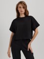 ФУФАЙКА ЖЕНСКАЯ OVERSIZE CROP 5612 РИС. 000