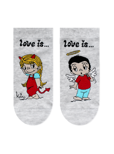 НОСКИ ЖЕНСКИЕ 1163 LOVE IS РИС. 811