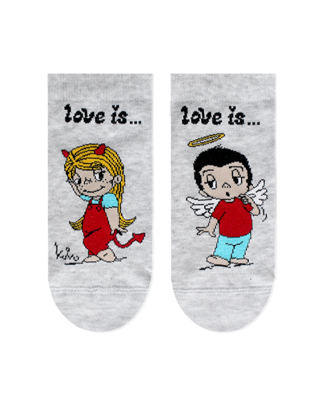 НОСКИ ЖЕНСКИЕ 1163 LOVE IS РИС. 811