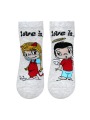 НОСКИ ЖЕНСКИЕ 1163 LOVE IS РИС. 811