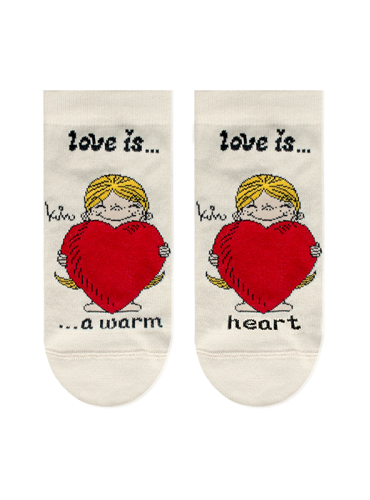 НОСКИ ЖЕНСКИЕ 1163 LOVE IS РИС. 812