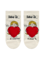 НОСКИ ЖЕНСКИЕ 1163 LOVE IS РИС. 812