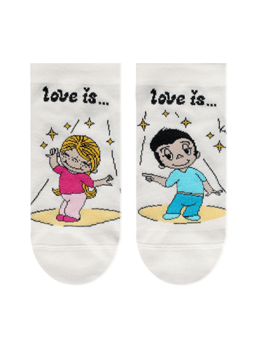 НОСКИ ЖЕНСКИЕ 1163 LOVE IS РИС. 813