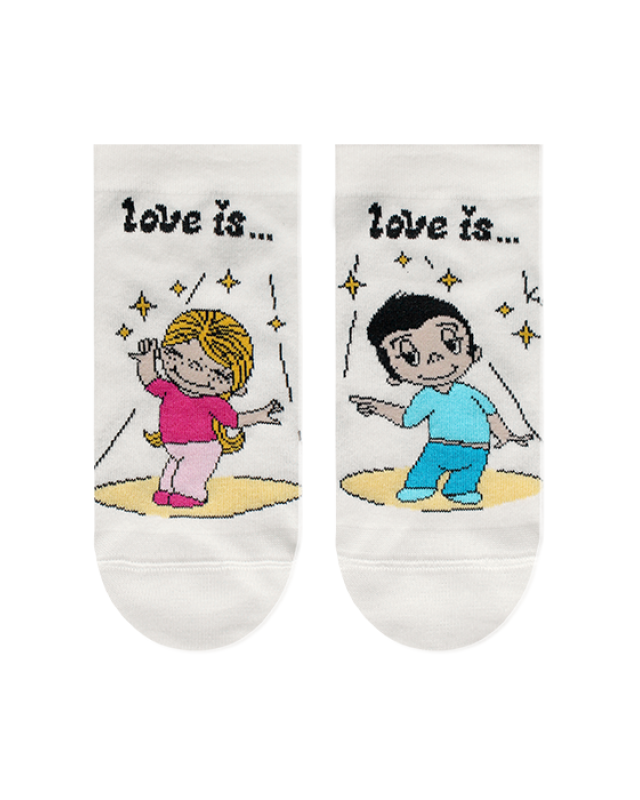 НОСКИ ЖЕНСКИЕ 1163 LOVE IS РИС. 813