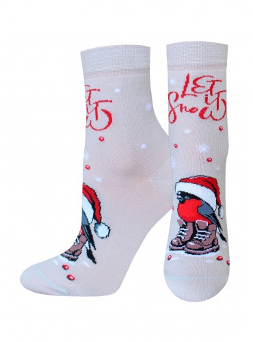 НОСКИ ЖЕНСКИЕ 1137 РИС. 744 NEW YEAR (средней длины)