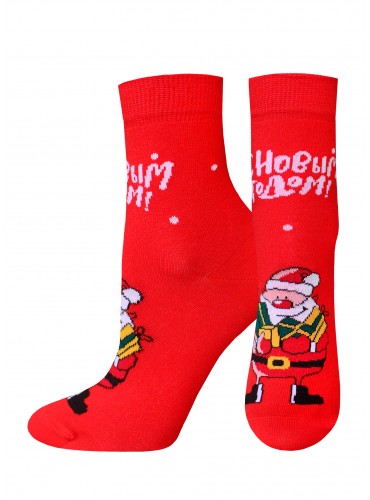 НОСКИ ЖЕНСКИЕ 1137 РИС. 748 NEW YEAR (средней длины)