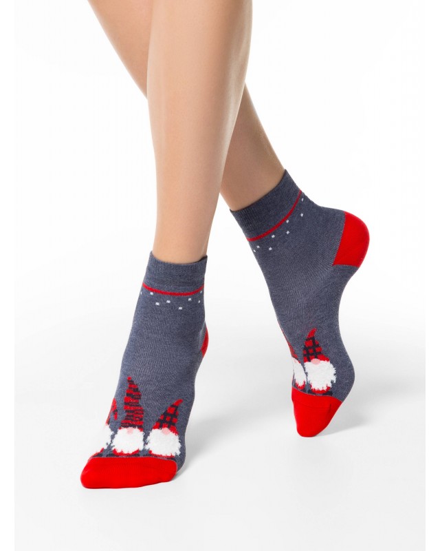 БРЕСТСКИЕ 1133 CLASSIC (средней длины) НОВОГОДНИЕ НОСКИ ЖЕНСКИЕ