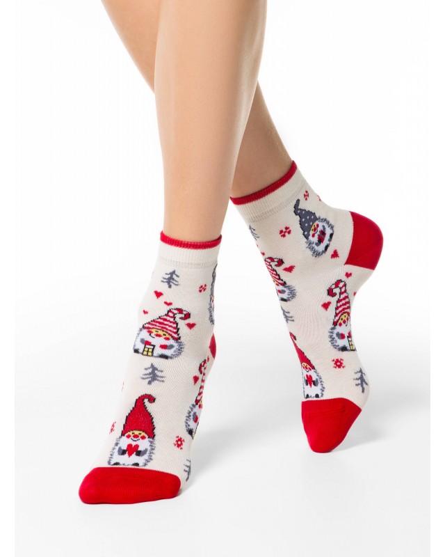 БРЕСТСКИЕ 1137 CLASSIC (средней длины) НОВОГОДНИЕ НОСКИ ЖЕНСКИЕ