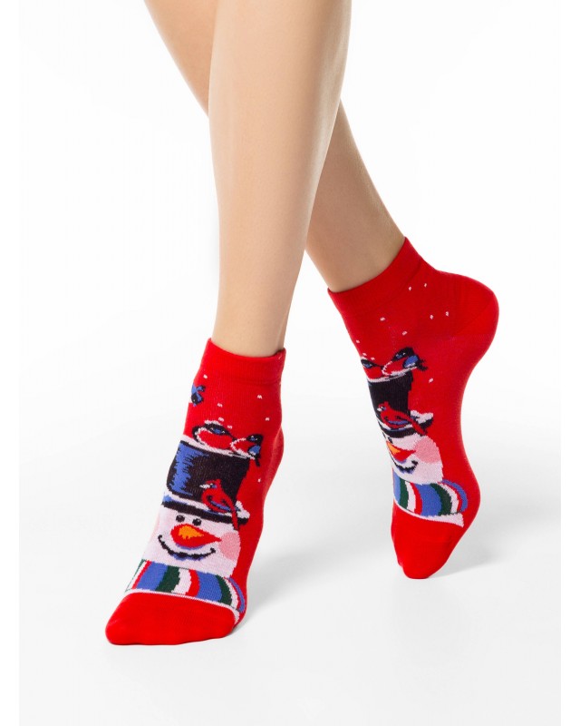 БРЕСТСКИЕ 1145 CLASSIC (укороченные) НОВОГОДНИЕ НОСКИ ЖЕНСКИЕ