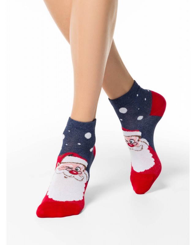 БРЕСТСКИЕ 1145 CLASSIC (укороченные) НОВОГОДНИЕ НОСКИ ЖЕНСКИЕ