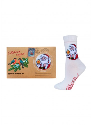 НОСКИ ЖЕНСКИЕ В КОНВЕРТЕ 1137Е NEW YEAR РИС. 788