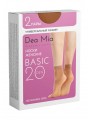НОСКИ ЖЕНСКИЕ BASIC 20 1511 (ДВЕ ПАРЫ)