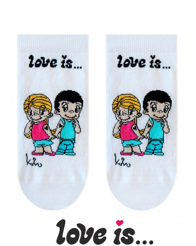  НОСКИ ЖЕНСКИЕ 1163 LOVE IS РИС.731