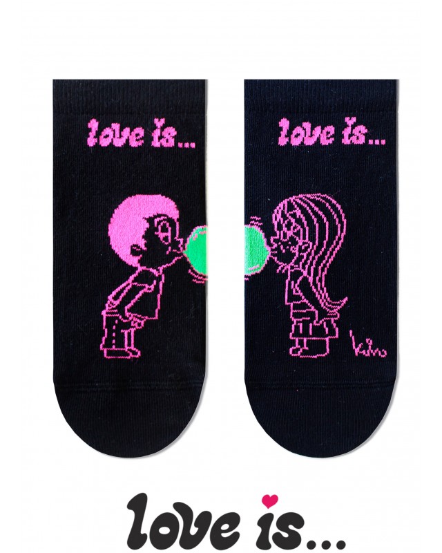 НОСКИ ЖЕНСКИЕ 1163 LOVE IS РИС.736
