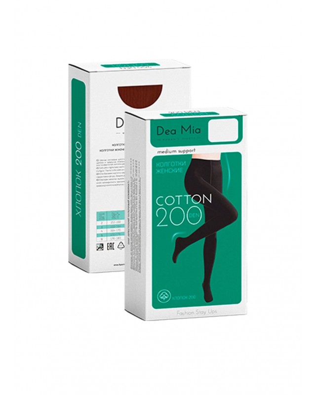 КОЛГОТКИ ЖЕНСКИЕ COTTON 200 1462